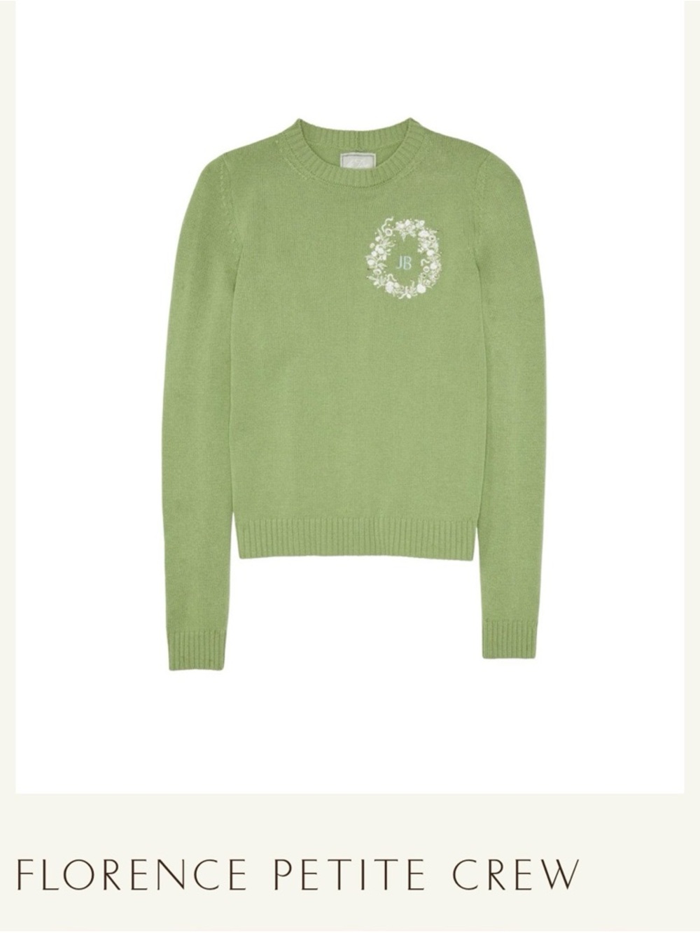 Le Lion x Parterre Women’s 100% Merino Wool Crewneck Sweater Sz small - Picture 2 of 7